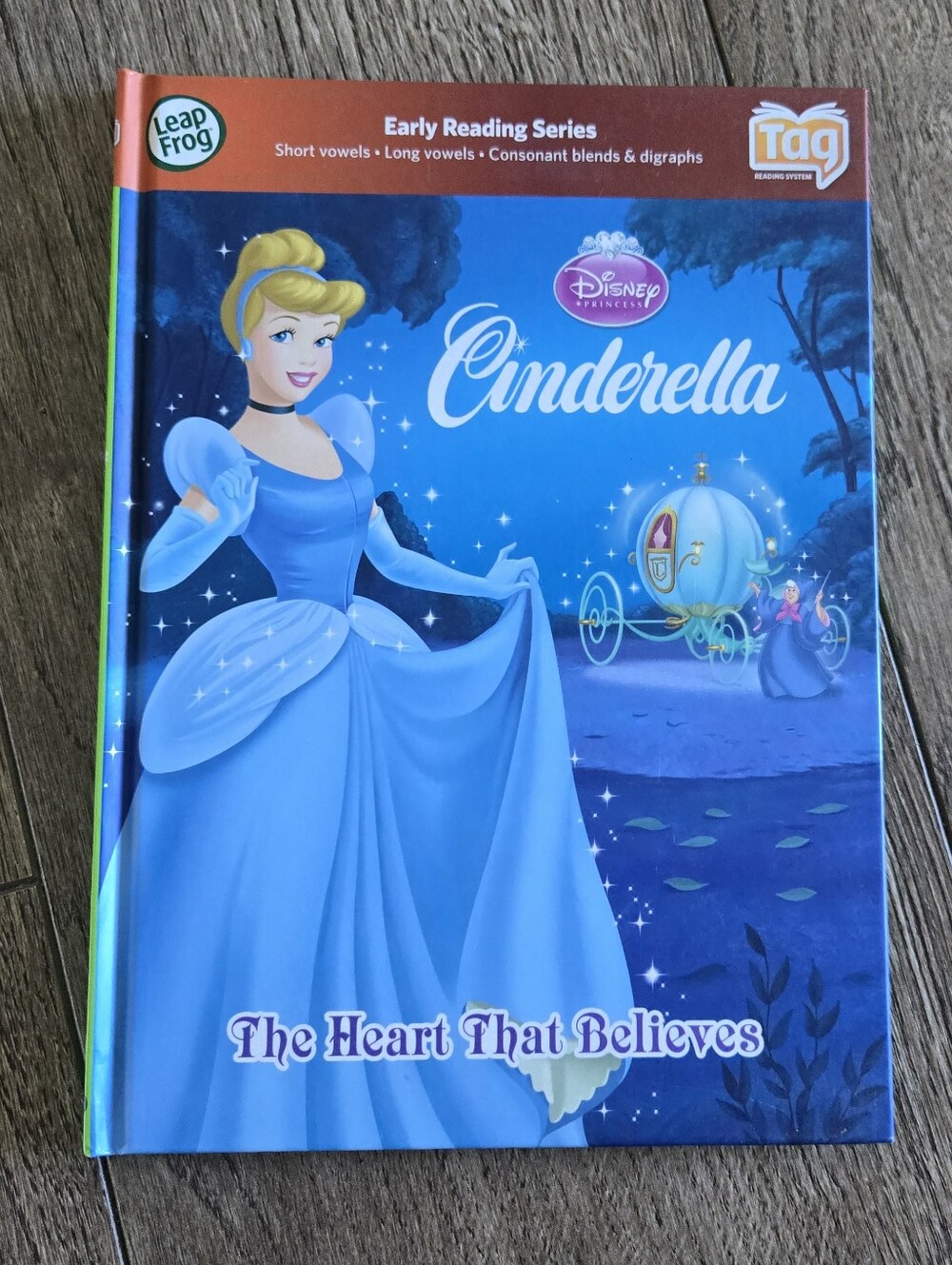 LeapFrog TAG Disney Cinderella Early Reading Book